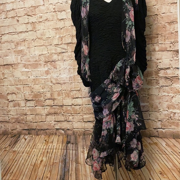 Vintage Lorrie Kabala Victorian BoHo dress - Picture 3 of 16